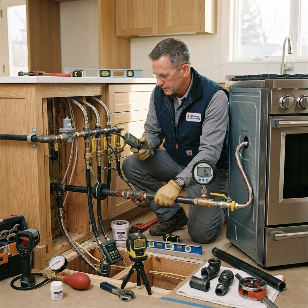 Gas Line Repair