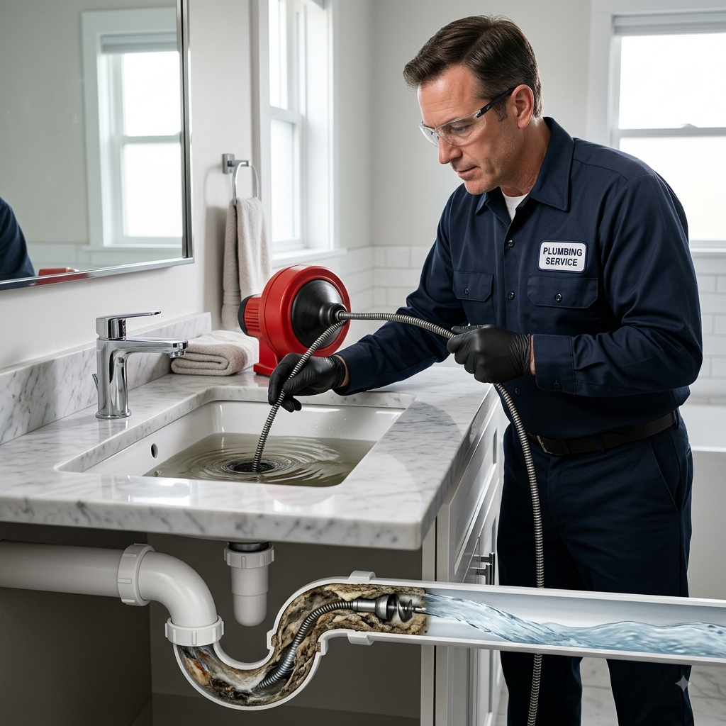 Drain Cleaning & Clog Removal