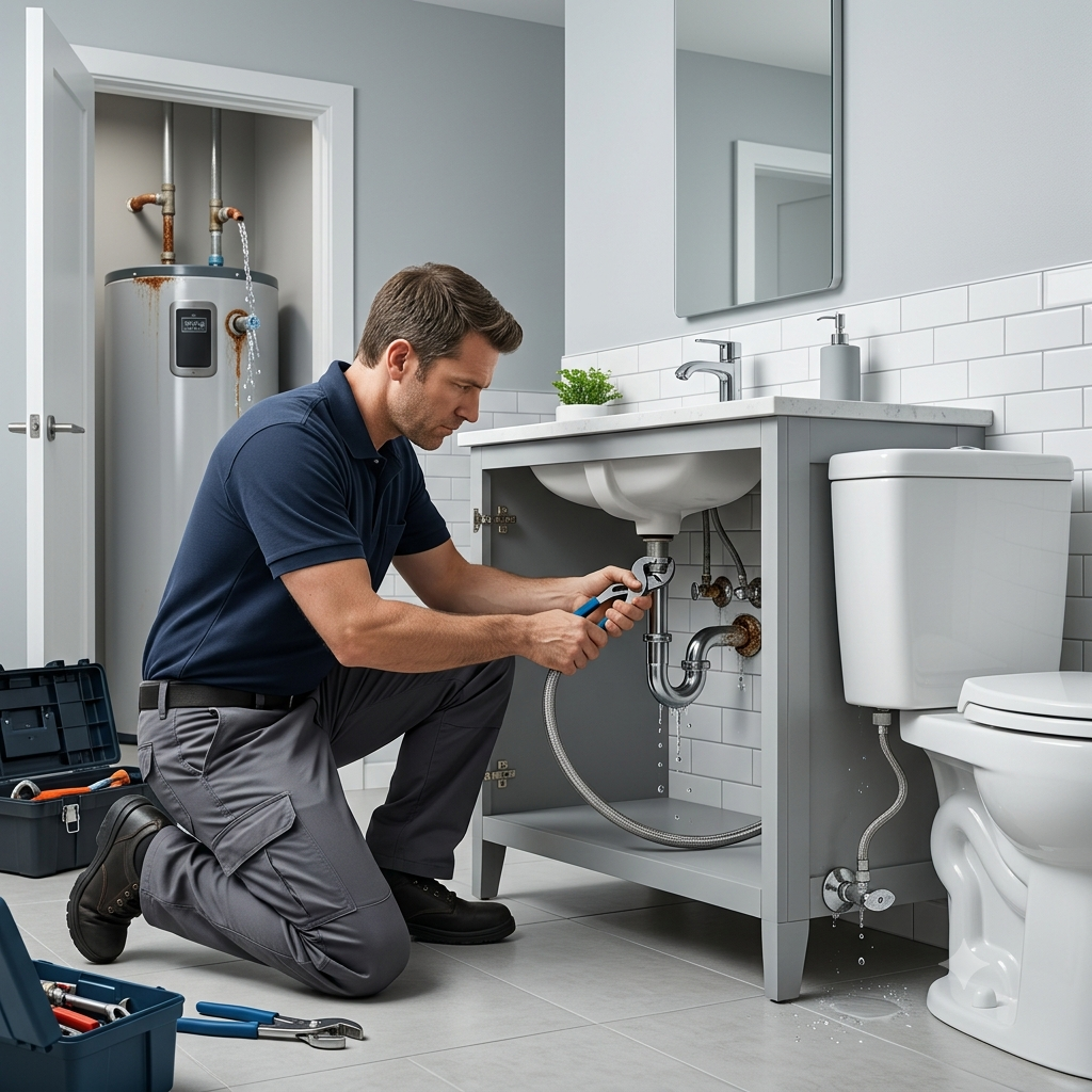 Fixture and appliance leak repair