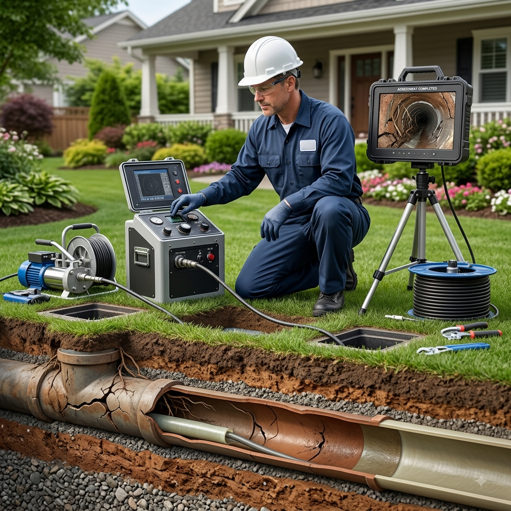 Trenchless sewer repair
